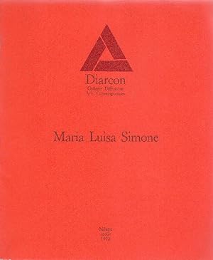 Imagen del vendedor de Maria Luisa Simone a la venta por Studio Bibliografico Marini