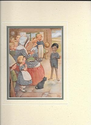 Seller image for The Water-Babies. [Print from]. " Tom at the Dame's School." for sale by Sillan Books