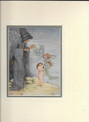 Seller image for The Water-Babies. [Print from]. " Tom and Mrs.Bedonebyasyoudid." for sale by Sillan Books