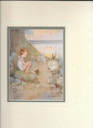 Seller image for The Water-Babies. [Print from]. " Tom in the Isle of Tomtoddies." for sale by Sillan Books