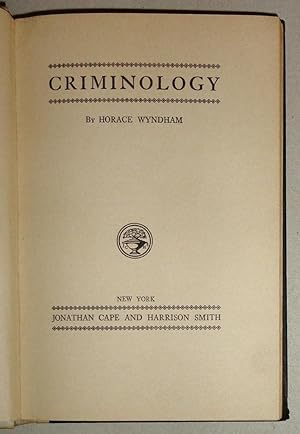 Criminology