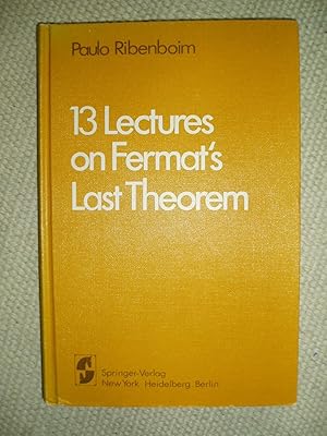 13 Lectures on Fermat's Last Theorem