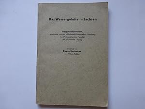 - Das Wassergeleite in Sachsen. Inauguraldissertation der Universität Leipzig