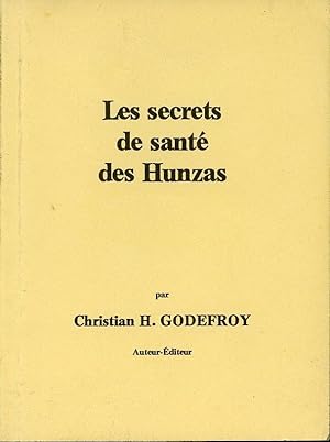 Imagen del vendedor de Les Secrets De sant Des Hunzas a la venta por Librairie Le Nord