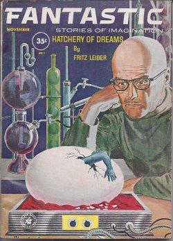 Imagen del vendedor de FANTASTIC Stories of the Imagination: November, Nov. 1961 a la venta por Books from the Crypt