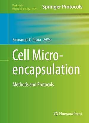 Imagen del vendedor de Cell Microencapsulation a la venta por BuchWeltWeit Ludwig Meier e.K.
