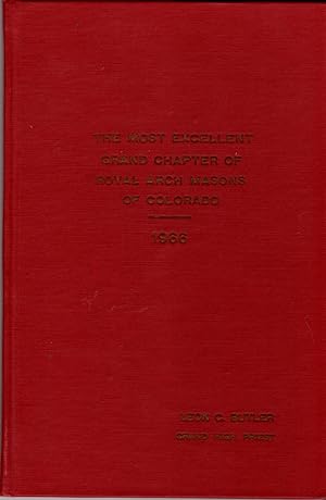 Seller image for Proceedings of The Most Excellent Grand Chapter of Royal Arch Masons of Colorado at Its Ninety-Second Annual Convocation , Held at Denver, Colorado January 26, A.D. 1967 A.I. 2497 for sale by Clausen Books, RMABA