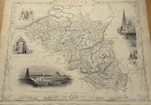 Seller image for Map of Belgium. for sale by Colophon Books (UK)
