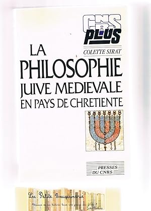 Image du vendeur pour La Philosophie Juive Mdivale en Pays de Chrtient mis en vente par La Petite Bouquinerie