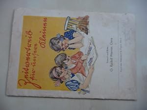 Bild des Verkufers fr Zeitvertreib fr unsere Kleinen. (Bilderbuch) Original-Ausgabe zum Verkauf von Uli Eichhorn  - antiquar. Buchhandel