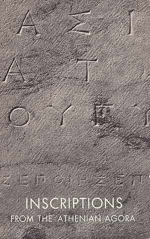 Seller image for Inscriptions From the Athenian Agora for sale by Diatrope Books