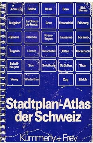 Stadtplan-Atlas des Schweiz