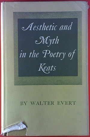 Image du vendeur pour Aesthetic and Myth in the Poetry of Keats. mis en vente par biblion2