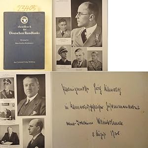 Handbuch des deutschen Rundfunks 1938 * v o m V e r f a s s e r s i g n i e r t