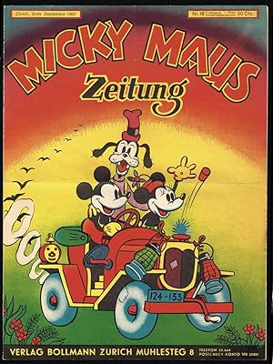 Micky Maus Zeitung.