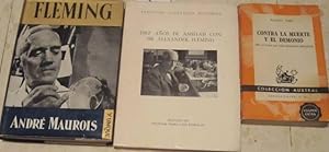 Seller image for Diez aos de amistad con Sir Alexander Fleming (Prof. F. Bustinza) + Fleming (A. Maurois) + Contra la muerte y el demonio. De la vida de los grandes mdicos ( R. Thiel) [3 libros] for sale by Libros Dickens