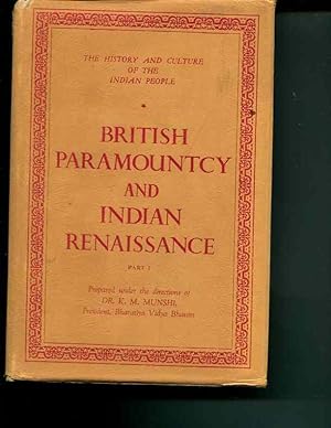 Seller image for British Paramountcy and Indian Renaissance Part 1 for sale by Orca Knowledge Systems, Inc.