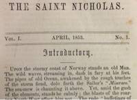 Seller image for The Saint Nicholas. April, 1853 - March, 1854. Volume 1, No. 1-9, 12. for sale by Riverow Bookshop