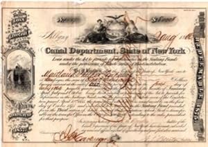 CANAL DEPARTMENT, STATE OF NEW YORK. LOAN 6 PERCENT SINKING FUN 1857. Loan . Sinking Funds .