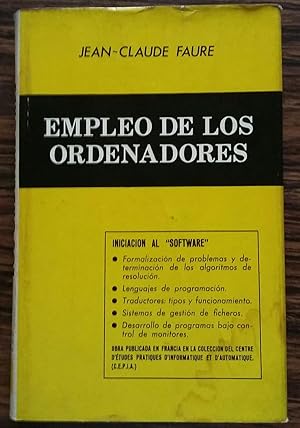 Empleo de los ordenadores