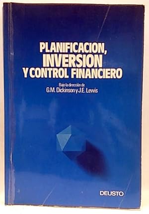 Image du vendeur pour Planificacin, Inversin Y Control Financiero mis en vente par SalvaLibros