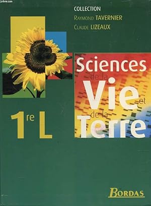 Imagen del vendedor de SCIENCES DE LA VIE ET DE LA TERRE, 1re L a la venta por Le-Livre