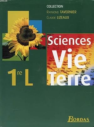 Imagen del vendedor de SCIENCES DE LA VIE ET DE LA TERRE, 1re L a la venta por Le-Livre