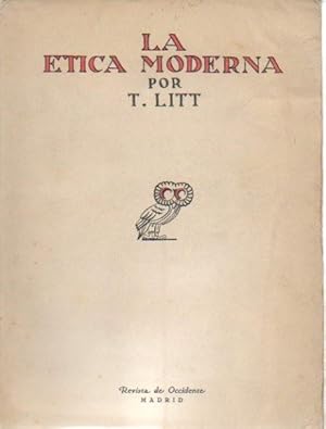 Imagen del vendedor de LA ETICA MODERNA. a la venta por Librera Javier Fernndez