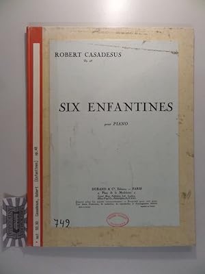 Bild des Verkufers fr Six Enfantines pour Piano. Op. 48. D. & F. 13774. zum Verkauf von Druckwaren Antiquariat