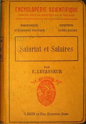 Salariat et salaires.