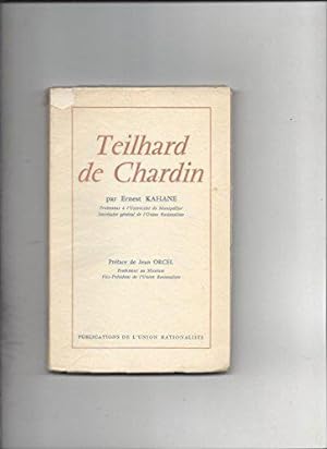 Image du vendeur pour Teilhard de Chardin mis en vente par JLG_livres anciens et modernes