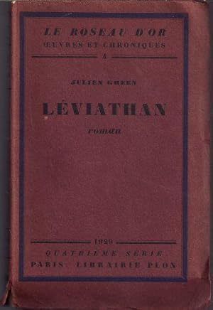 Bild des Verkufers fr Lviathan. roman. zum Verkauf von JLG_livres anciens et modernes