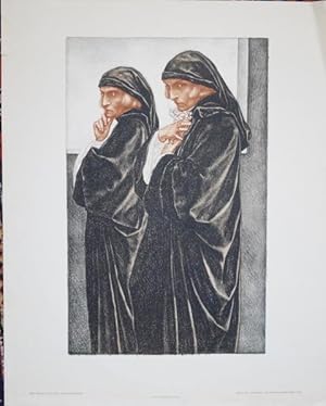 Seller image for Schwestern. Original Lithographie. Wien 1918 for sale by Treptower Buecherkabinett Inh. Schultz Volha