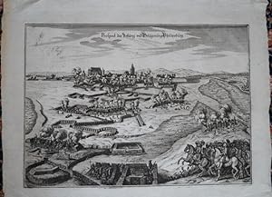 Prospect der Festung und Belägerung Philipsburg