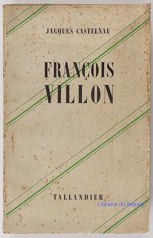Imagen del vendedor de Franois Villon a la venta por Librairie du Bassin