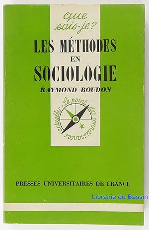 Image du vendeur pour Les mthodes en sociologie mis en vente par Librairie du Bassin