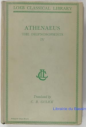 Imagen del vendedor de The Deipnosophists, Volume IV a la venta por Librairie du Bassin