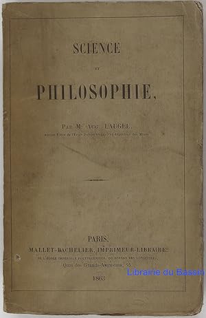Image du vendeur pour Science et Philosophie mis en vente par Librairie du Bassin