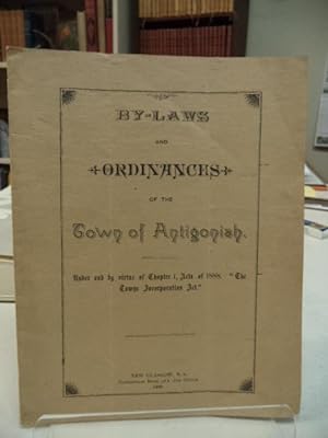 By-Laws and Ordinances of the Town of Antigonish