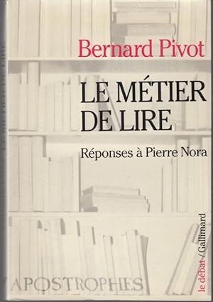 Bild des Verkufers fr Le metier de lire. Reponses a Pierre Nora (= Le Debat) zum Verkauf von Graphem. Kunst- und Buchantiquariat