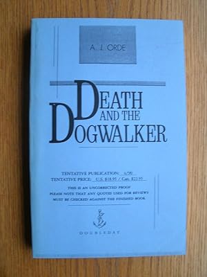 Seller image for Death and the Dogwalker for sale by Scene of the Crime, ABAC, IOBA