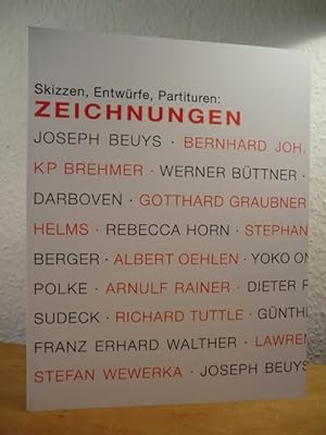 Seller image for Skizzen, Entwrfe, Partituren: Zeichnungen - Ausstellung in der Galerie Renate Kammer, Hamburg, 14.12.2014 - 31.01.2015 for sale by Antiquariat Weber