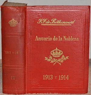 Anuario de la Nobleza de España. 1913 y 1914. Tomo IV