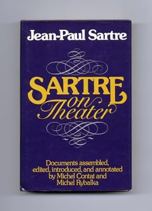 Bild des Verkufers fr Sartre On The Theater - 1st US Edition/1st Printing zum Verkauf von Books Tell You Why  -  ABAA/ILAB