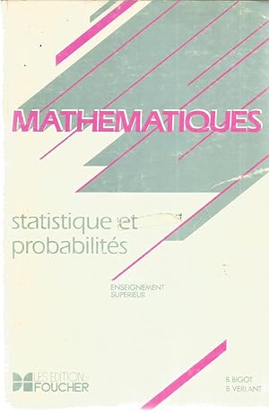 Seller image for Mathmatiques - Statistique et probabilits - Enseignement suprieur for sale by Joie de Livre