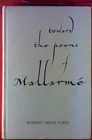 Bild des Verkufers fr Toward the Poems of Mallarme. zum Verkauf von biblion2