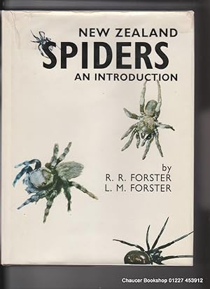 Image du vendeur pour NEW ZEALAND SPIDERS: An Introduction. mis en vente par Chaucer Bookshop ABA ILAB