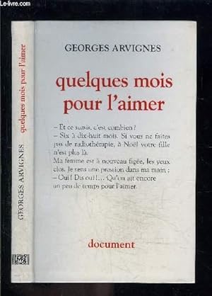 Image du vendeur pour QUELQUES MOIS POUR L AIMER mis en vente par Le-Livre