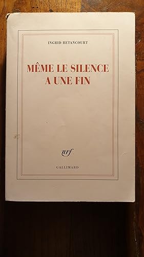 Image du vendeur pour MME LE SILENCE A UNE FIN mis en vente par AHA BOOKS