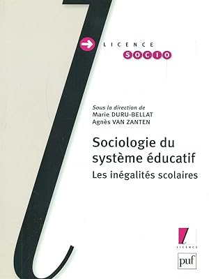 Bild des Verkufers fr Sociologie du systeme educatif zum Verkauf von Librodifaccia